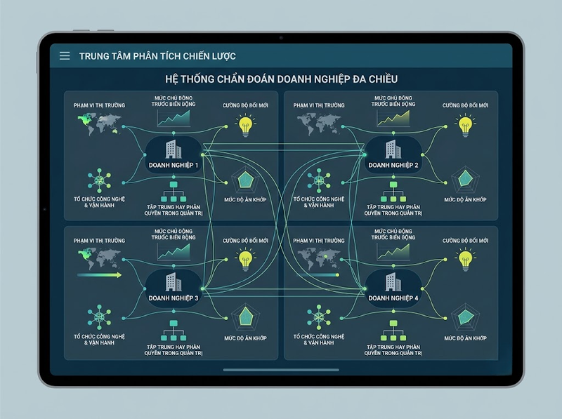 Các mô hình thích ứng doanh nghiệp và tiêu chí phân biệt phù hợp