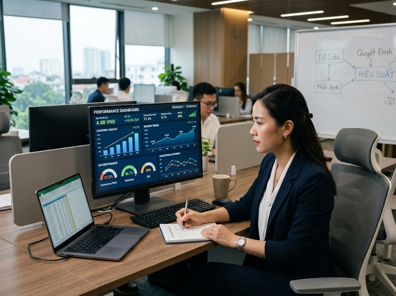 Chỉ số định lượng và định tính doanh nghiệp khác nhau ở điểm nào?