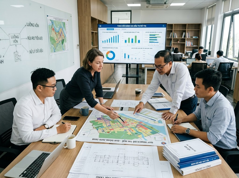 Chỉ số quản lý đầu tư đô thị giúp đo lường những khía cạnh nào?