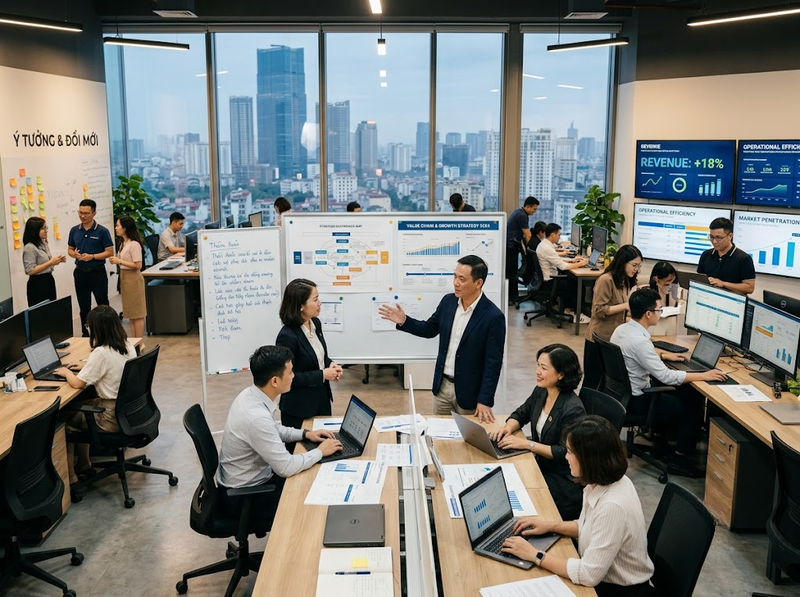 Chủ thể liên quan đến doanh nghiệp đô thị và vai trò trong hệ sinh thái