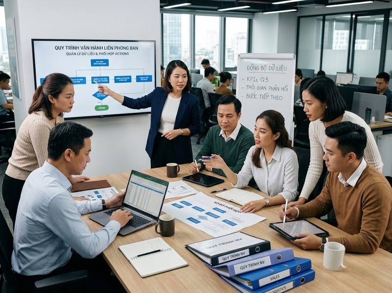 Con người trong vận hành doanh nghiệp quyết định phối hợp và thực thi thế nào?