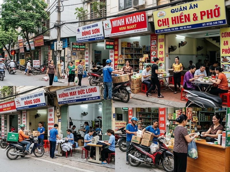Dòng thu nhập kinh tế đô thị hình thành và luân chuyển giữa các chủ thể