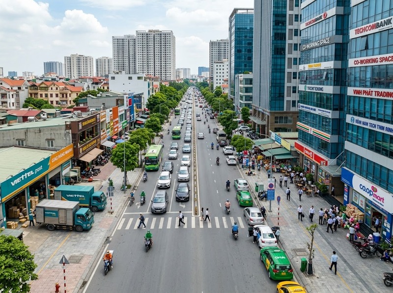 Không gian và kinh tế đô thị tác động lẫn nhau qua phân bố hoạt động