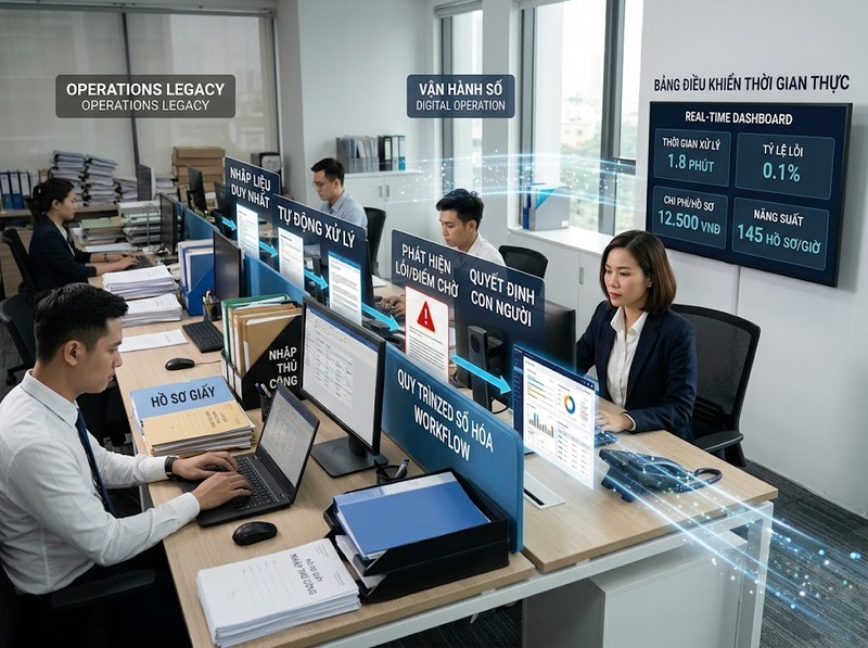Mục tiêu chiến lược chuyển đổi số từ hiệu quả đến đổi mới hoạt động