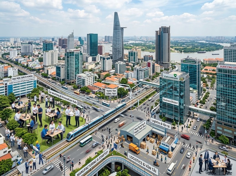 Năng suất và phát triển kinh tế đô thị gắn với tăng trưởng ra sao?
