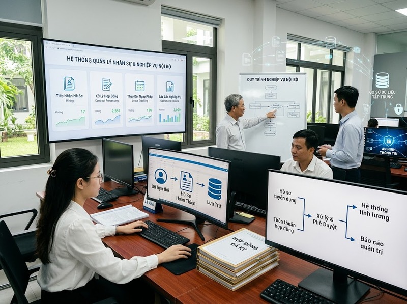 Nền tảng số và hệ thống thông tin khác nhau về chức năng nào?