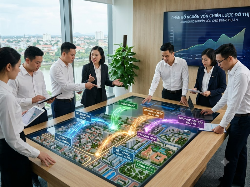 Nguồn lực đầu tư đô thị gồm những gì và được sử dụng ra sao