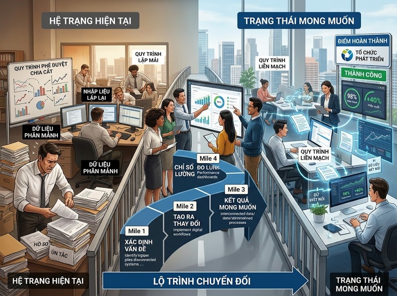 Nhu cầu và mục tiêu chuyển đổi số được kết nối như thế nào?