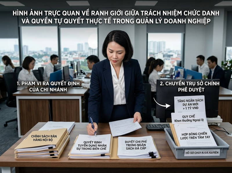 Phân cấp và phân quyền trong doanh nghiệp khác nhau ở những điểm nào?
