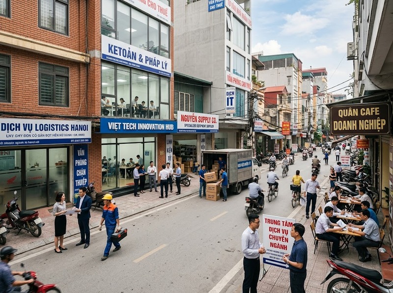 Tập trung kinh tế đô thị và cơ chế hội tụ hoạt động trong không gian