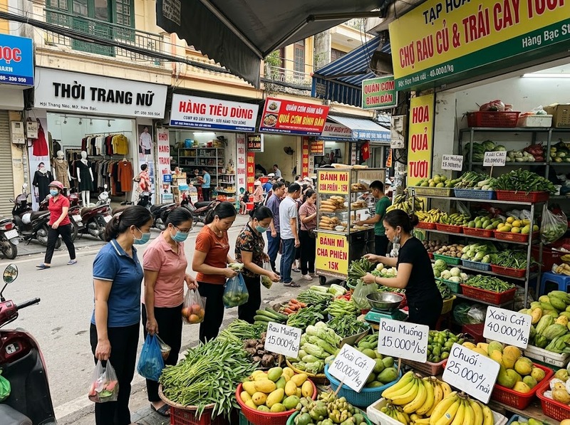Thị trường hàng hóa dịch vụ đô thị vận hành qua cung cầu và giá