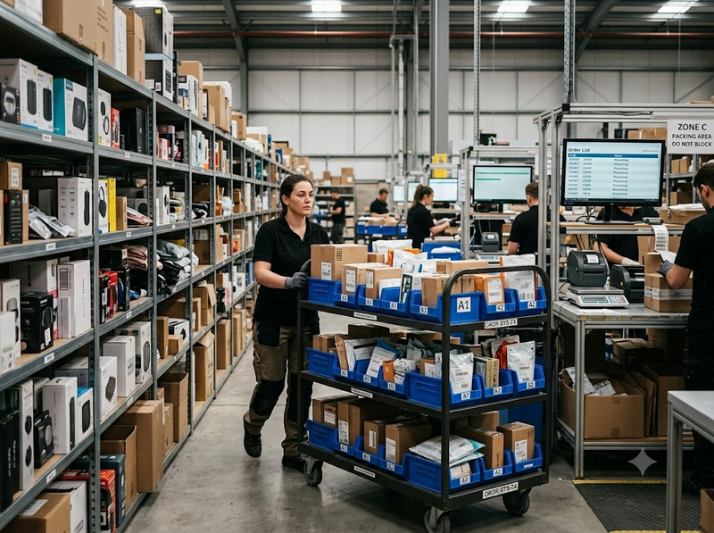 Ngành logistics ảnh hưởng thế nào đến thị trường xe đẩy hàng?