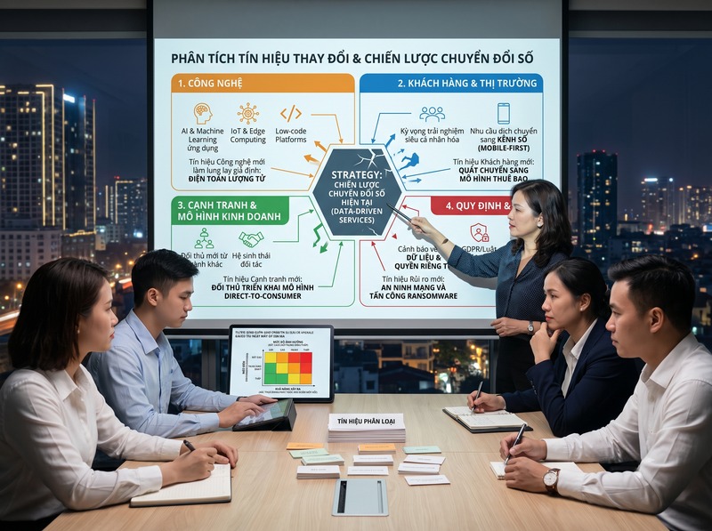 Thích ứng chiến lược chuyển đổi số trước thay đổi môi trường ra sao?