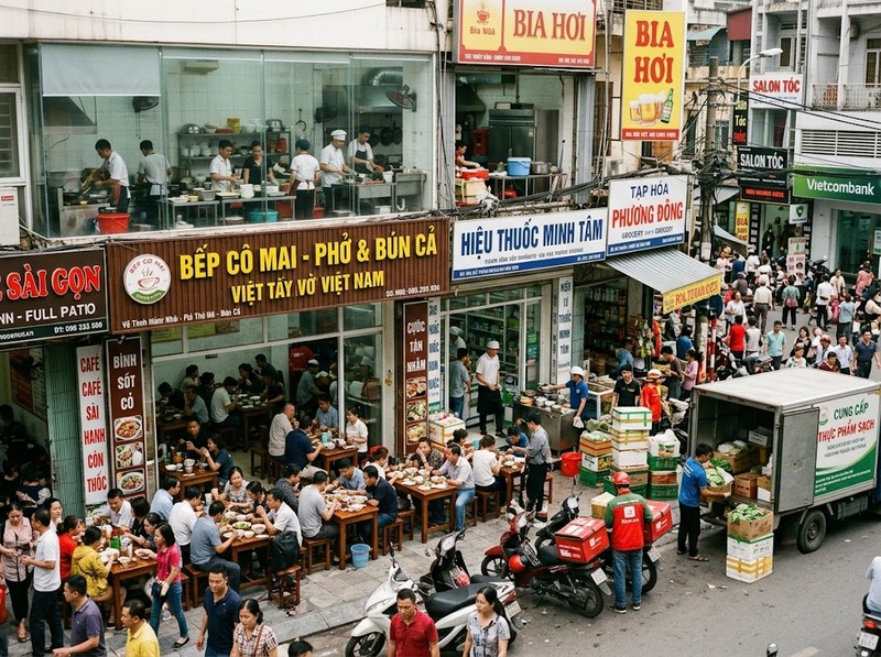 Tiêu dùng trong kinh tế đô thị tác động đến cầu và sản xuất ra sao?