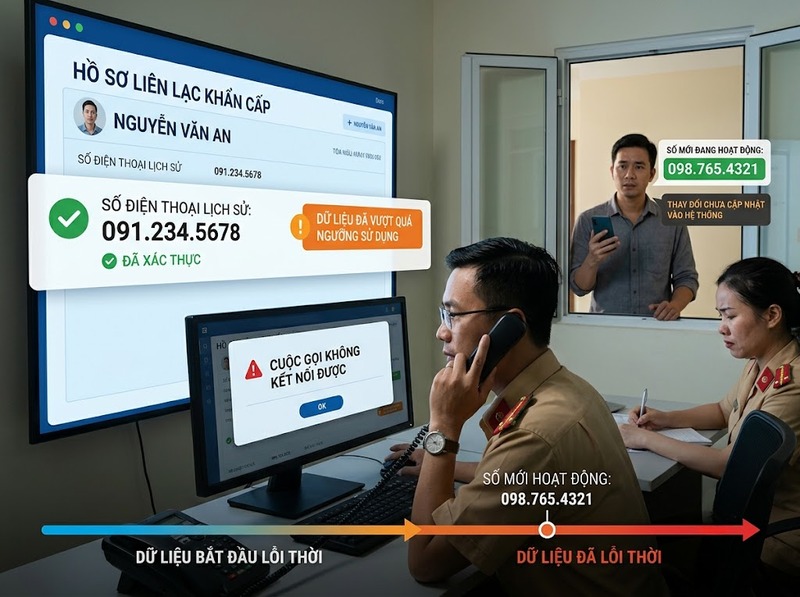Tính kịp thời của dữ liệu quyết định giá trị sử dụng trong thời điểm nào?