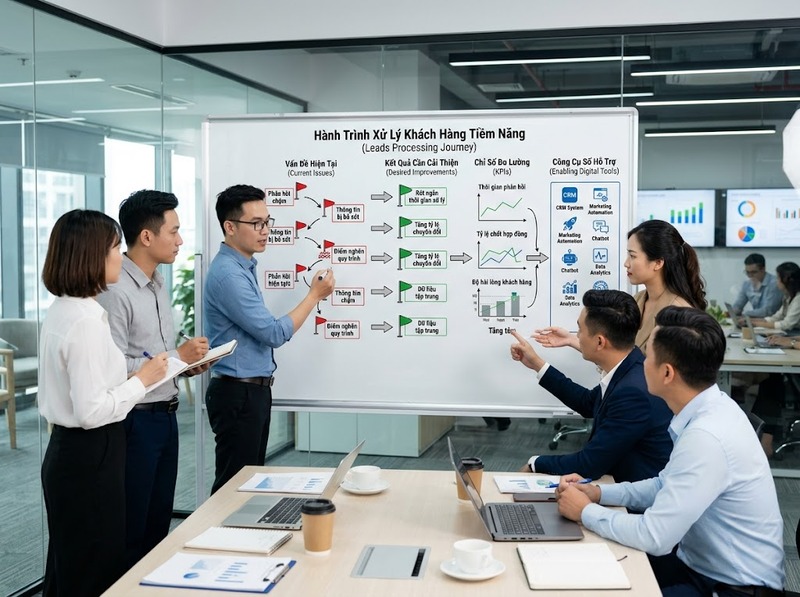 Xác định mục tiêu chuyển đổi số dựa trên nhu cầu và năng lực hiện có