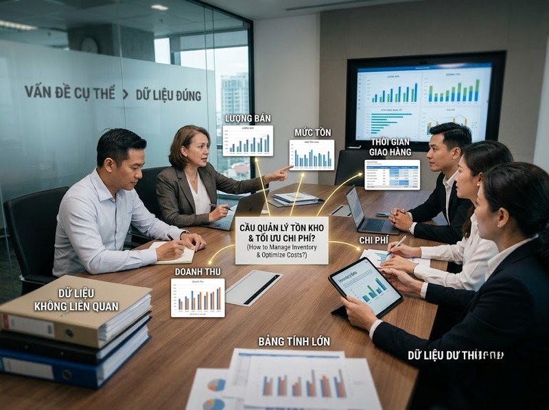 Xử lý dữ liệu từ dữ liệu thô đến thông tin hỗ trợ quyết định