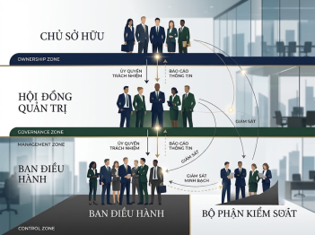 Cấu trúc quản trị doanh nghiệp được hình thành thế nào?