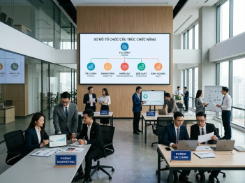 Cơ cấu tổ chức theo chức năng là gì và có đặc điểm nào?
