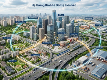 Hệ thống kinh tế đô thị hình thành từ những thành phần nào?