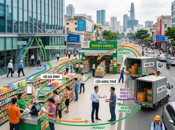 Trao đổi kinh tế đô thị diễn ra theo cơ chế nào?