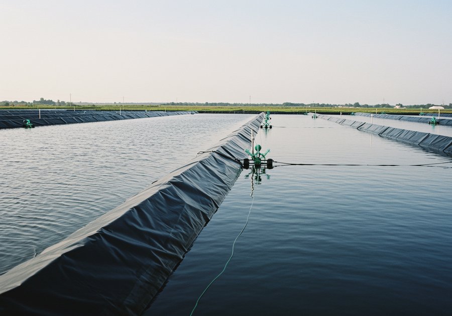 quy trình nuôi tôm thẻ chân trắng ao lót bạt